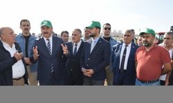 Batman'da sezonun ilk pamuğu toplandı