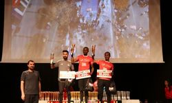 Gaziantep'te düzenlenen 4. Gazi Yarı Maratonu tamamlandı