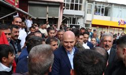 İçişleri Bakanı Soylu, Diyarbakır Çüngüş'te vatandaşlarla buluştu: