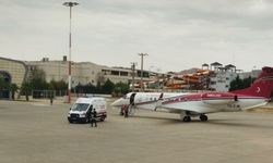 Mardin'de kalp hastası bir günlük bebek ambulans uçakla İstanbul'a nakledildi