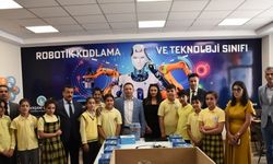 Nusaybin'de Robotik Kodlama ve Teknoloji Sınıfı açıldı