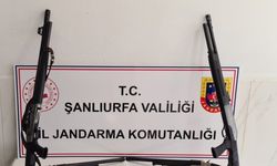 Şanlıurfa'da silah kaçakçılarına yönelik operasyonda 5 zanlı yakalandı