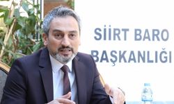 Siirt Barosu Başkanı Alptekin, basın mensuplarıyla bir araya geldi