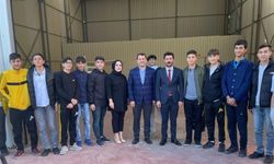 AK Parti MKYK üyesi Parlak'tan Marmara Havacılık ve Teknoloji Koleji'ne ziyaret