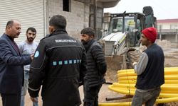 Araban Belediye Başkanı Doğru, doğalgaz çalışmalarını inceledi