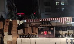 Diyarbakır'da 550 kilogram kaçak tütün ve 7 milyon 500 bin makaron ele geçirildi