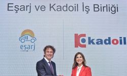 Eşarj ve Kadoil'den 50 ilde 100 yüksek performanslı şarj cihazı kurulumu için iş birliği