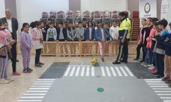 İslahiye'de öğrencilere trafik eğitimi verildi