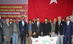 Kurtalan'da çiftçilere kırmızı mercimek tohumu desteği
