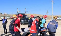 Mardin'de 20 kurumdan 300 personelle deprem tatbikatı yapıldı