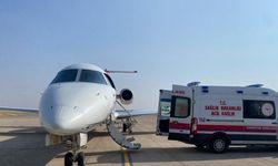 Mardin'de kalp hastası 2 günlük bebek ambulans uçakla İstanbul'a nakledildi