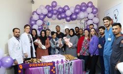 Şanlıurfa'da "17 Kasım Dünya Prematüre Günü" kutladı