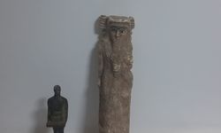 Şanlıurfa'da tarihi heykelleri satmaya çalışan 2 zanlı yakalandı