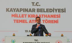 Diyarbakır'da Kayapınar Millet Kıraathanesi'nin temeli atıldı