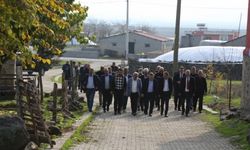 Ergani Kaymakamı Karaaslan, kırsal mahalleleri ziyaret etti