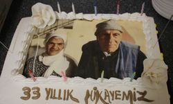 Kilis'te yaşlı çiftin resmi nikahları 33 yıl sonra kıyıldı