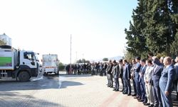 Mardin Büyükşehir Belediyesine hibe edilen araçlar için program düzenlendi