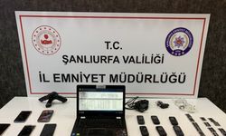 Şanlıurfa'da telefon dolandırıcılığı operasyonunda yakalanan 3 zanlı tutuklandı