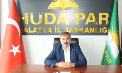 HÜDA PAR Malatya İl Başkanı Sevgili'den Kurban Bayramı mesajı