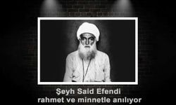 Şeyh Said Efendi şehadetinin yıl dönümünde rahmetle yad ediliyor