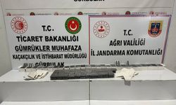 Ağrı'da kaçak malzeme operasyonunda 4 kişi yakalandı