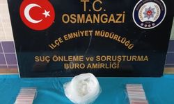 Bursa'da 1 kilo 54 gram uyuşturucu ele geçirildi