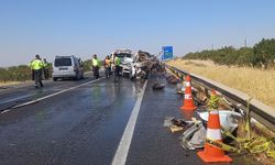 Şanlıurfa'da otomobil ile tanker çarpıştı: 1 ölü