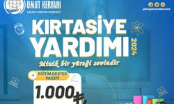 Umut Kervanı Bingöl'de kırtasiye yardımı çağrısı yaptı