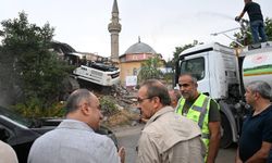 Malatya Valisi Yavuz depremden etkilenen kültür varlıklarını inceledi