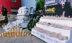 Adana'da 198 kilogram uyuşturucu ele geçirildi