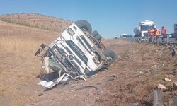 Gaziantep'te beton mikseri devrildi: Bir ölü