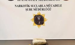 Samsun'da 1 kilogram sentetik uyuşturucu ele geçirildi 