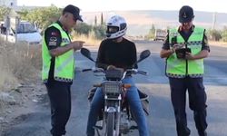 Şanlıurfa'da motosiklet denetimlerinde 196 sürücüye ceza