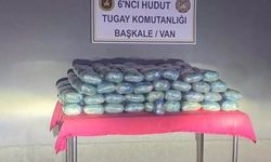 Van'da 100 kilogram esrar ele geçirildi