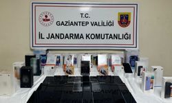 Gaziantep'te  gümrük kaçağı cep telefonları ele geçirildi