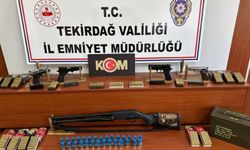 Tekirdağ'da silah kaçakçılığı operasyonunda 7 şüpheli gözaltına alındı