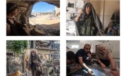 Şehid Yahya Sinvar'ın cihad meydanındaki görüntüleri yayınlandı