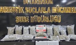 ​​​​​​​Diyarbakır'da 161 kilogram uyuşturucu madde ele geçirildi