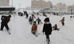 Kar yağışı nedeniyle birçok ilde eğitime ara varildi