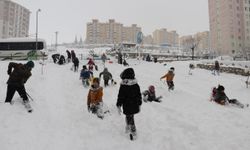 Malatya'da okullar kar yağışı nedeniyle tatil edildi