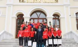 Vali Aygöl, Bilecik’in gururlarını ağırladı