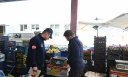 Kayseri Melikgazi zabıtasından pazar denetimi