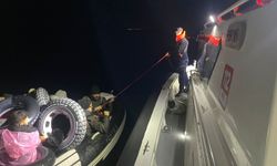 Muğla açıklarında 17 düzensiz göçmen kurtarıldı