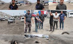 Sanayi esnafından bozuk yollara tepki: Üç aydır yapılmasını bekliyoruz