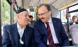 Vali Kızılkaya’dan toplu taşımaya saha denetimi