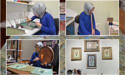 13 metrekarelik atölyede dört sanatı tek bir çatı altında yaşatıyor