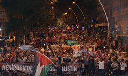 Ankara'da "Tek Gündem: Gazze" sloganıyla yürüyüş düzenlendi