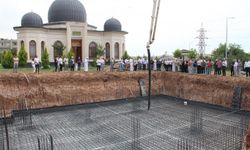Batman'da Şeyh Maruf Dergah Camii'nin temeli dualarla atıldı