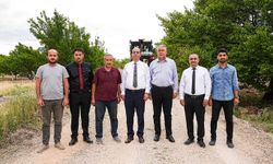 Belediye Başkanı Geçit, kırsal bölgelerdeki çalışmaları yerinde inceledi