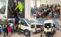 Bingöl'de ilkokul öğrencilerine trafik güvenliği eğitimi